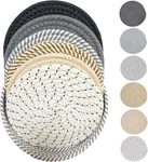 8 Inch Woven Trivets With Storage Basket, 6 Pack For Hot Dishes, Pot. Fixed Price $20.99.