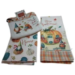 Home Sweet Gnome Fall Kitchen Towel & Oven Mitt Set Autumn Decor. Fixed Price $19.97.