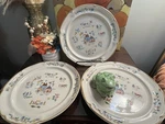 12.2" International Heartland 7774 Stoneware Serving Chop Plate Platter Vintage. Fixed Price $39.99.