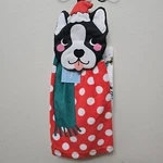 Boston Terrier Christmas 2 Piece Towel Set Holiday Cheer St. Nicholas Square New. Fixed Price $8.99.