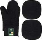 4 Pieces Oven And Pot Holders Mitts Of Macaron Color Thickened Non-slip Silicone. Fixed Price $27.99.