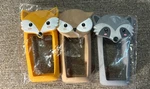 Young Living Hand Sanitizer Woodland Creatures Fox Owl Silicone Holders - 3 Pack. Fixed Price $14.00.