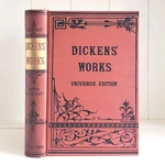 Martin Chuzzlewit By Charles Dickens Antique Victorian Classic Decorative Cover. Fixed Price $60.02.
