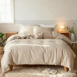 Simple&opulence Simpleopulence French Linen Duvet Cover Set 68 X 86- 2 Pieces 1. Fixed Price $77.69.