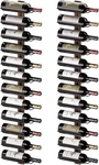 Stylish Wall-mounted Wine Rack For 24 Bottles Perfect Kitchen & Bar. Fixed Price $86.99.