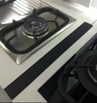 Nwt-silicone Stove Oven Gap Sealing Strips, Set Of 2, Black, Heat-resistant. Fixed Price $9.00.