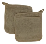 Terry Cotton Pot Holder With Pocket Heat Resistant, Durable, Machine Washable. Fixed Price $25.99.