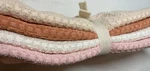 Thyme And Sage Kitchen Towels (4) Blush Peach Coral Waffle Turkish Cotton Nip. Fixed Price $14.99.