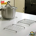 1 Pc Heat-resistant Square Trivet Kitchen Table Mat, Coaster & Placemat Gift. Fixed Price $10.99.