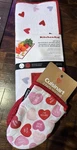 Kitchenaid Set Of 2 Reversible Drying Mats Multicolor Hearts + Bonus Mini Mitts. Fixed Price $25.00.