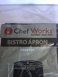 Apron Waist Server (#F24) By Chef Works New Black 28X32. Fixed Price $10.50.