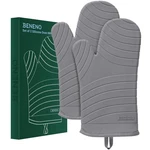 Beneno Bpa-free Silicone Oven Mitt 2-PACK Set, Heat Stock Size, Gray. Fixed Price $28.24.