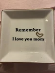 "best. Nana. Ever." Ceramic Keepsake DISH-2013 Mom Love By Pavilion Gift Company. Fixed Price $7.00.