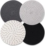 Trivets For Hot Dishes, Pads Kitchen, 7'' Pots Gray. Fixed Price $10.68.