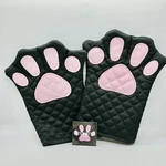 Cat Lady Kitten Mitten 2 Piece Paw Shaped Kitchen Potholders Oven Mitts Hot Pads. Fixed Price $11.95.
