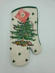 New Spode Christmas Tree Oven Mitt 13"X7". Fixed Price $10.79.