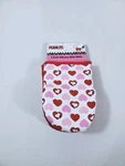 Peanuts New Best Brands 2025 Snoopy Valentine's Day Mini Oven Mitts Set. Fixed Price $16.00.