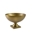 Serene Spaces Living Large Antique 10" Diameter & 6.75" Tall, Set Of 1, Brass. Fixed Price $62.77.