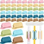 48 Pack Adhesive Pencil Holders For Desk Silicone Bulk Flexible. Fixed Price $33.99.