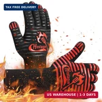 Grilling Gloves 1472 Extreme Heat Resistant, Bbq For Men, Silicone. Fixed Price $15.47.