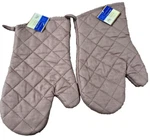 Oven One Pair Oversized Flame Heat Protection Big Mittens Pot Holders. Fixed Price $12.99.