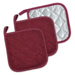 Dii 100 Cotton Quilted Pot Holder Set 3 Heat Resistant Hot Pads 7X7 Inch. Fixed Price $15.69.