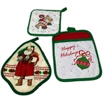 Vintage Franco Oven Mitts Pott Holders Christmas Holiday Mixed Brand 3. Fixed Price $16.20.