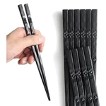 5 Pairs Chopsticks Reusable Dishwasher-safe Anti-skid. Fixed Price $7.95.