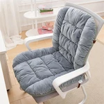 Plush Chair Cushion With Ties - Soft Seat Pad Backrest For Dorm, Desk, Rockin.... Fixed Price $39.19.