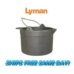 Lyman Lead Cast Iron Pot 10 Pound Capacity # 2867795 New!. Fixed Price $36.84.