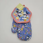Nwt Disney Mickey & Minnie Blue Floral Kitchen Oven Mitt Pot Holder Set 2 Pc. Fixed Price $9.99.