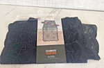 Celebrate Together Halloween Table Runner Black Lace Spider & Webs New 72" Bxdd. Fixed Price $13.53.