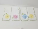 Homewear Serenity Garden Napkins Floral Flowers Set Of 4 100% Polyester. Fixed Price $22.99.