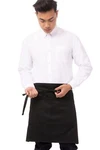 Chef Works Half Bistro Server Apron Black One Size. Fixed Price $19.78.
