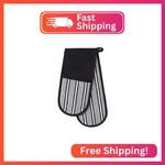 Dii Double Strip Chef Kitchen Cooking & Baking Collection, Oven Mitt, 35X. Fixed Price $14.20.