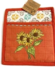 Kay Dee Sunflowers Tuscan Elegance Pot Holder Pocket Mitt Nwt. Fixed Price $13.50.