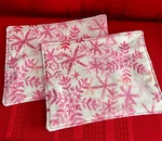 Pot Holder Set Handmade, Insulated With 100% Natural Cotton Batting, 7.5"X10". Fixed Price $9.50.