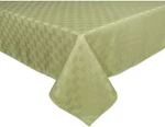 Bardwil Reflections / Brussels Spill Proof Polyester Tablecloths Round Oblong. Fixed Price $27.00.