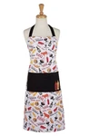 Apron Bbq Dii 100% Cotton, Printed Unisex Bib Chef Kitchen Adjustable Neck & Wai. Fixed Price $18.00.