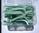 600 Ct Dental Floss Picks Mint Waxed Bulk 12 Pack Travel Cases 50 Each. Fixed Price $19.99.