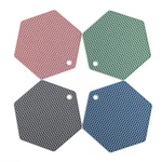 4 Packed Colorful Silicone Trivet Mats - Diy Different Size Dish Drying Mat, .... Fixed Price $23.42.