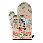 Made With Love That Means Licked The Spoon And Kept Using Oven Mitt. Fixed Price $7.70.