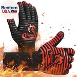 Grilling Gloves 1472 Extreme Heat Resistant, Bbq For Men, Silicone. Fixed Price $23.23.