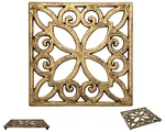 Comfify Decorative Cast Iron Trivet For Kitchen Dining Table Square With.... Fixed Price $28.99.