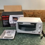 Better Chef 9 Liter Toaster Oven Broiler- White IM-255W Electric Multi Function. Fixed Price $44.95.