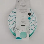 Core Home Set Of 3 Kitchen Round Woven Trivets 8" Hot Pads Pot Holders Green New. Fixed Price $19.94.