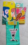 Nwt Blue Q Bundle Butter Oven Mitt Two Dish Towels Go All The Way Turn Clean Up. Fixed Price $29.99.