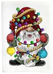 Gnome Santa Lights Ornament Pot Holders Oven Mitts Hot Pad Linen Towel XDZ339DPH. Fixed Price $16.99.