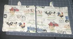 Pot Holders Set Fabric Cows Farm Country Insulated Handmade. Fixed Price $12.29.