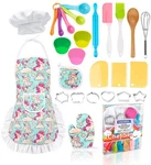 Kids Baking Chef Set With Unicorn Apron And Mitt, 26PCS Kitchen Toys Cook.... Fixed Price $29.92.
